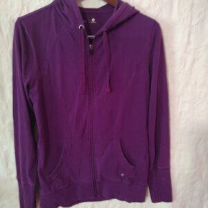 Xersion Women's Deep Purple Hoodie Size Small